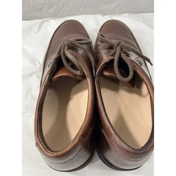 Hush Puppies The Body Shoe Size 14 Brown Leather Lace Up Men's Oxford - Picture 9 of 15
